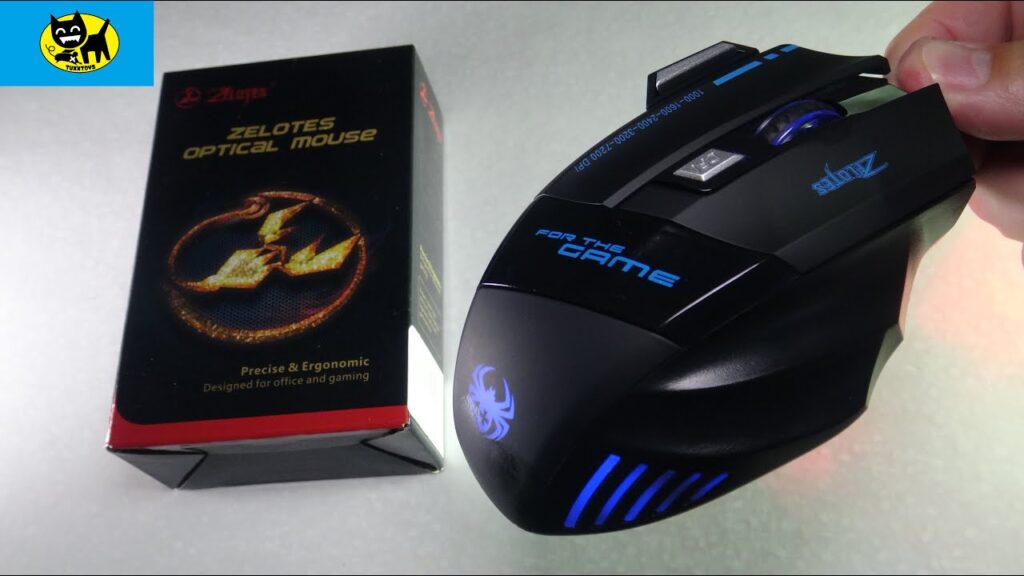 2020 Zelotes 5500 DPI 7 Button LED Optical USB Wired Gaming Mouse Mice for Pro Gamer ** UNDER $10!