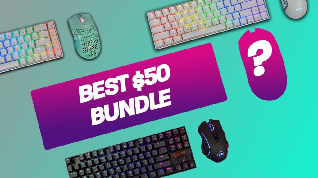 $50 Mechanical Keyboard and Mouse Bundle Roundup!