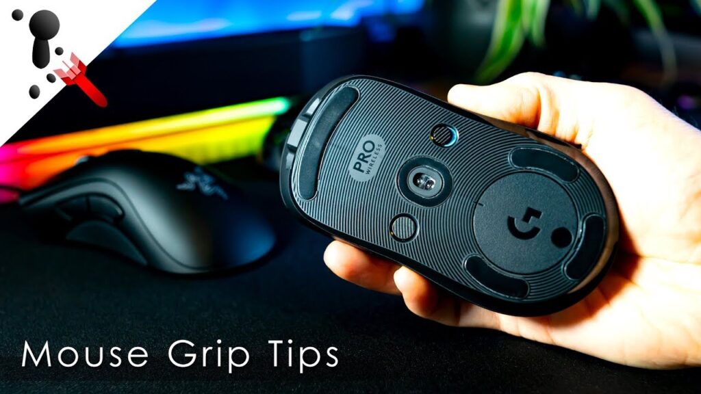 How to grip a gaming mouse for best aim potential