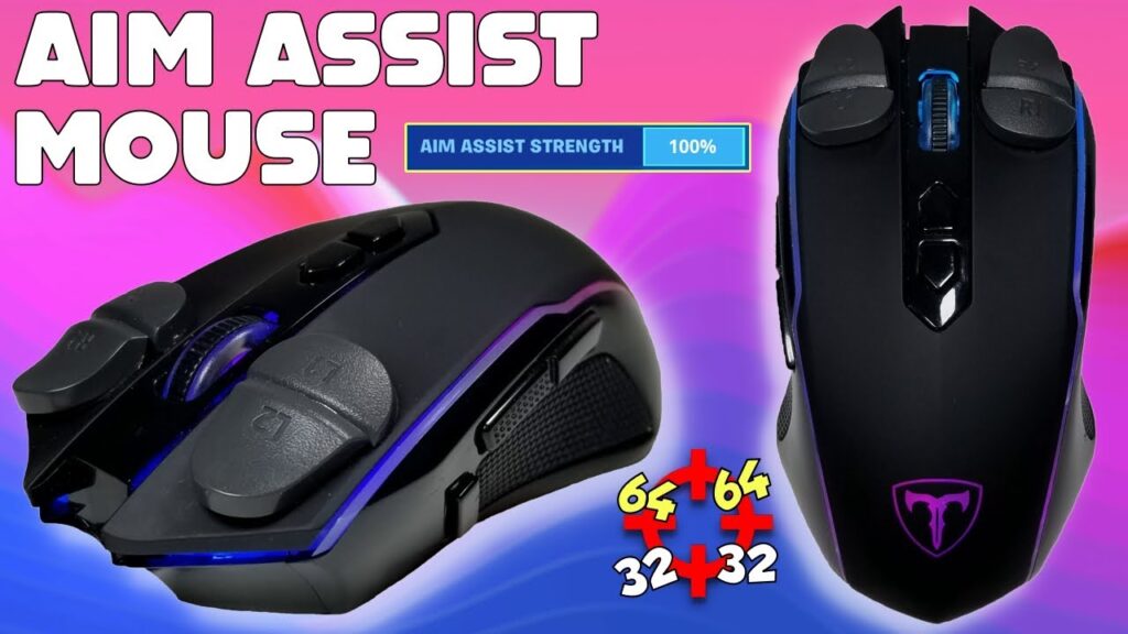 I built the BEST GAMING MOUSE in Fortnite | AIM ASSIST MOUSE *L2 R2*