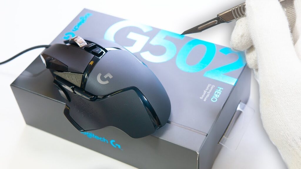 Logitech G502 Gaming Mouse Unboxing – ASMR