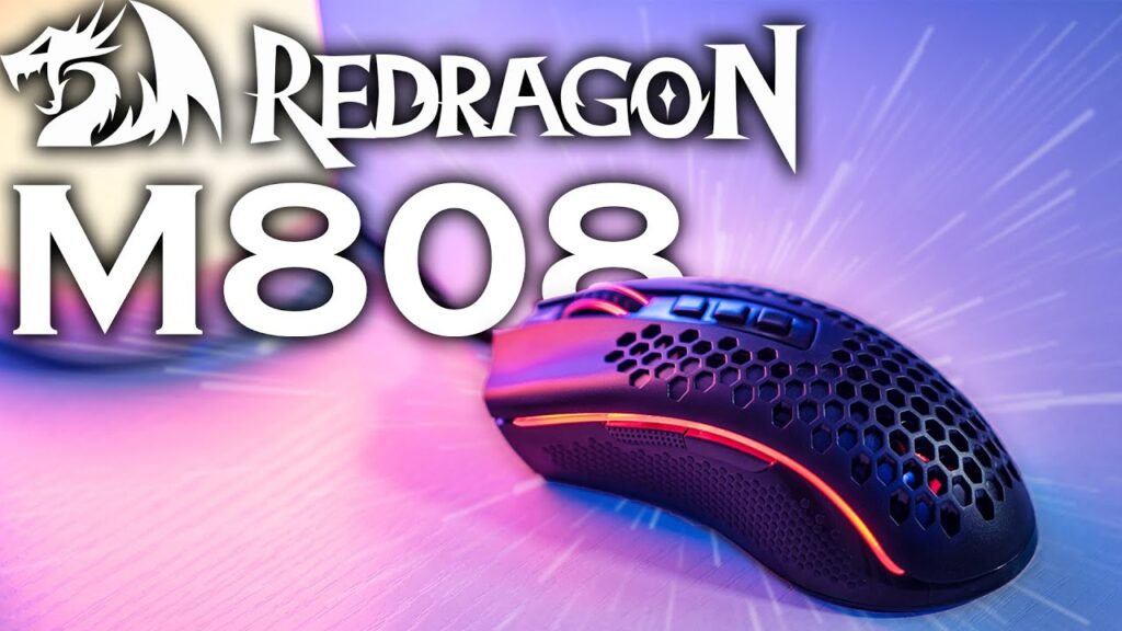 Unboxing and Review – Redragon M808 Storm Lightweight Gaming Mouse